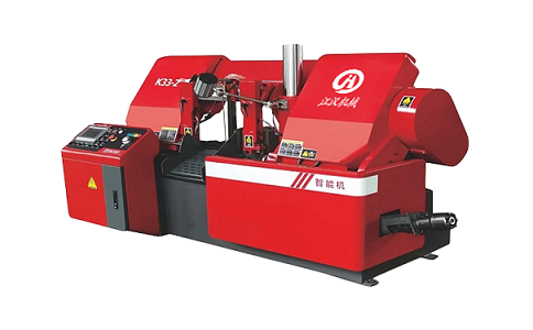 富顺卧式带锯床切削金属时出现打齿的原因是什么？